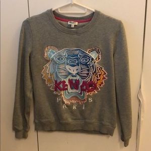 Kenzo Tiger Embroidered Sweatshirt